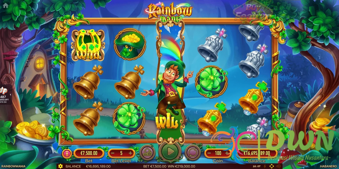 Rainbow Mania: Slot Online Bertema Irlandia yang Menawan