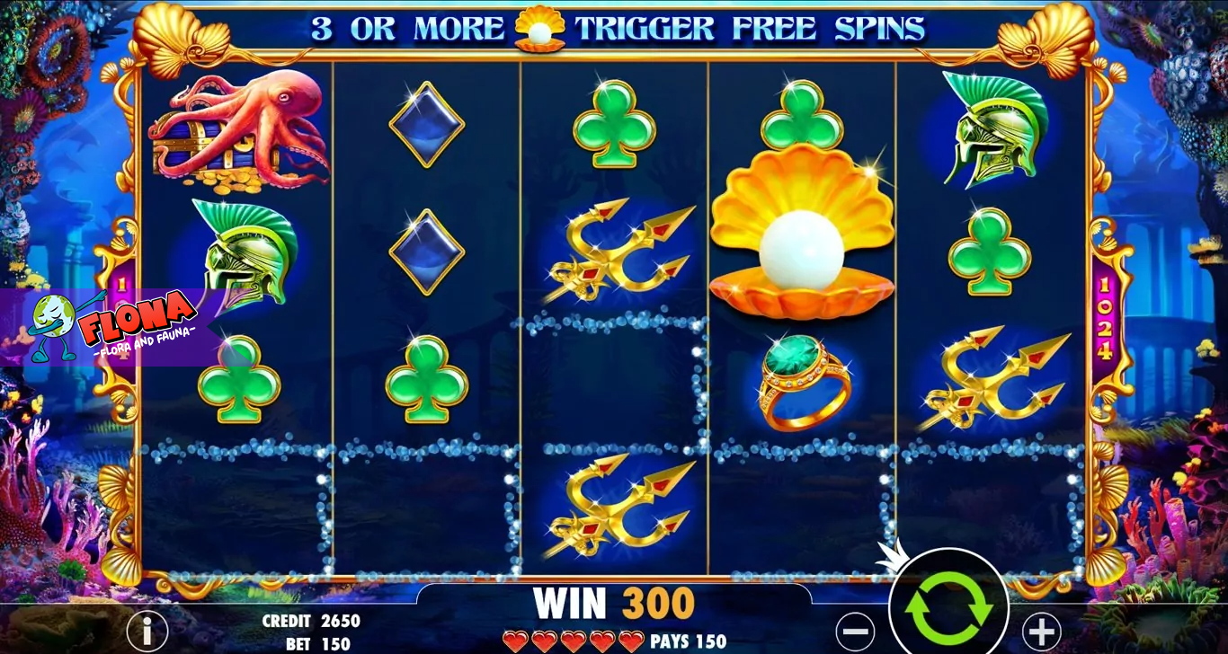 Queen of Atlantis: Slot Seru dengan 1024 Cara Menang dan Jackpot hingga Rp200 Juta