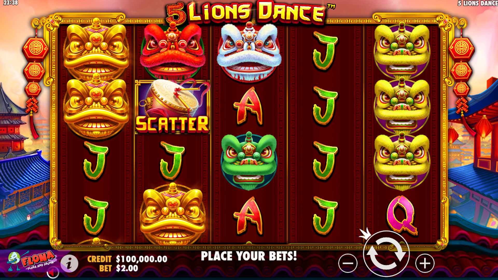5 Lions Dance: Menyatu dengan Keberuntungan di Lintasan Slot
