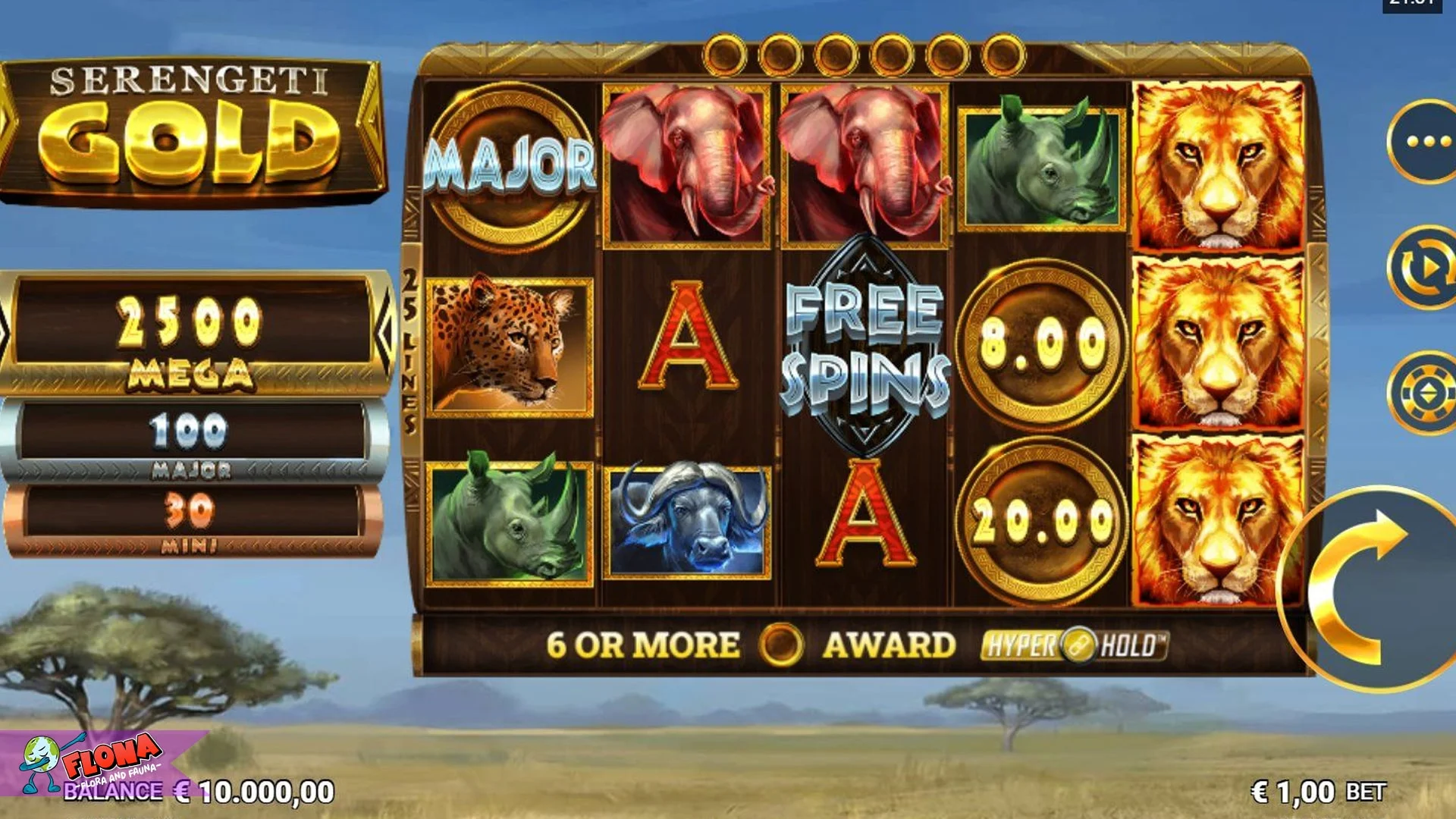 Situs Slot Gacor dengan 5 Kejutan Memukau dari Serengeti Gold