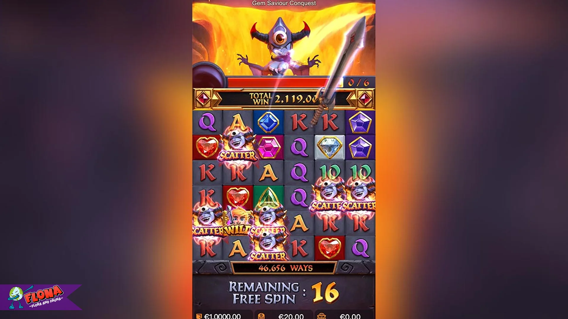 5 Rahasia Gem Saviour Conquest, Sing Warah Nang Konco