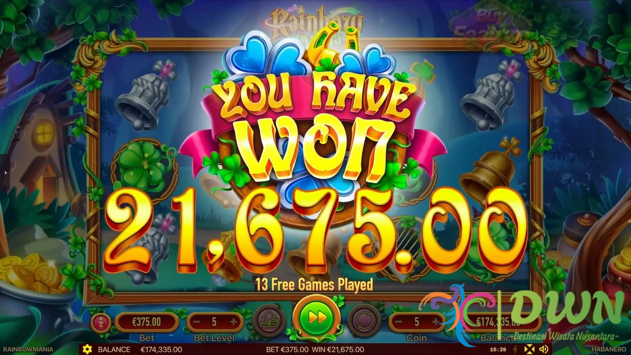 Rainbow Mania: Slot Online Bertema Irlandia yang Menawan
