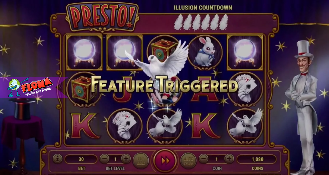 Presto: Slot Online Bertema Sulap dengan Desain Memukau dari Habanero