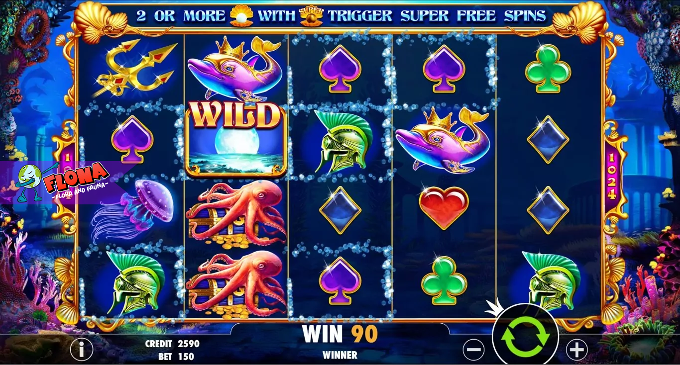 Queen of Atlantis: Slot Seru dengan 1024 Cara Menang dan Jackpot hingga Rp200 Juta