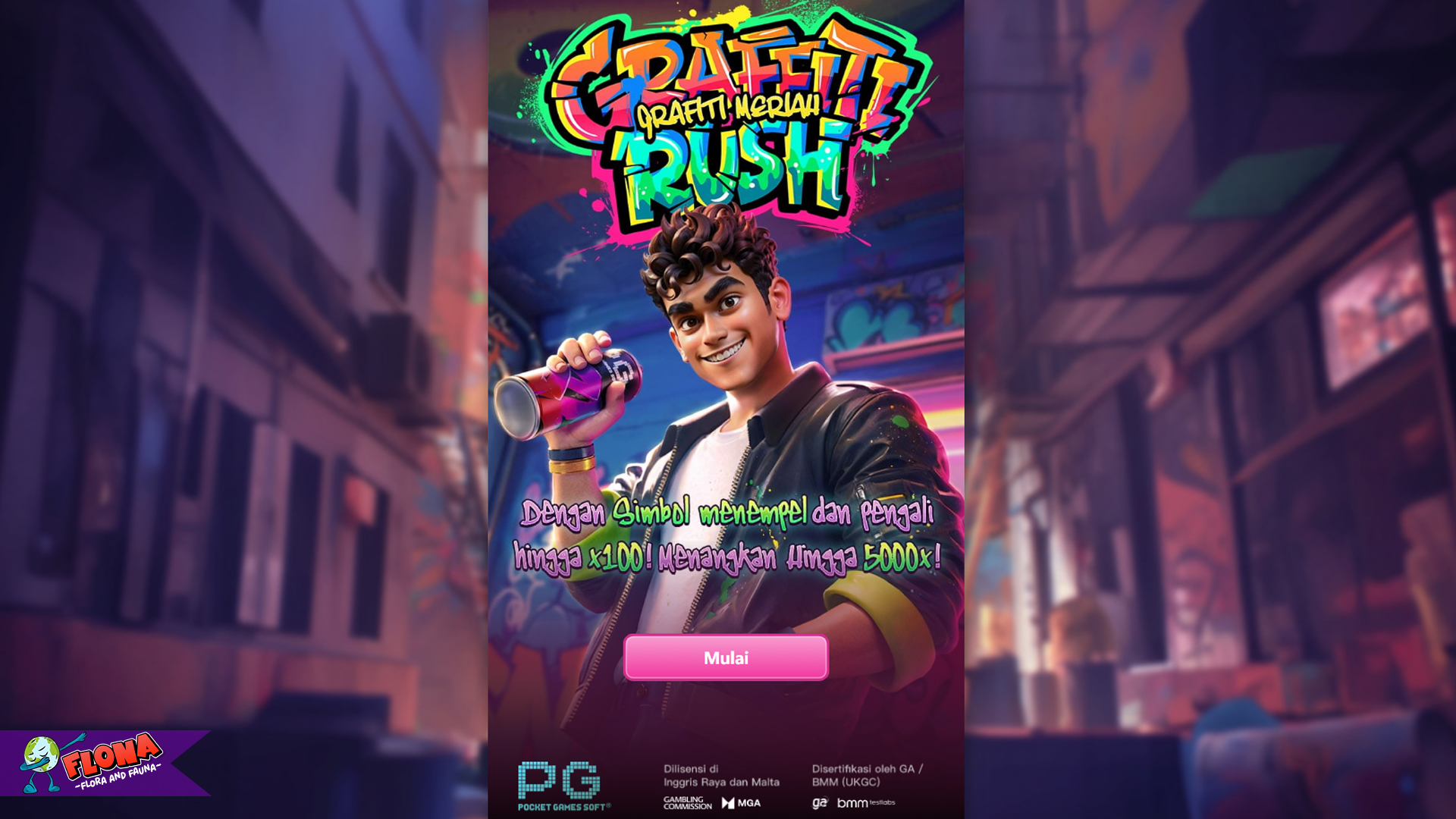 Untung Ngebut Bareng Graffiti Rush di Slot Deposit Dana Sekarang