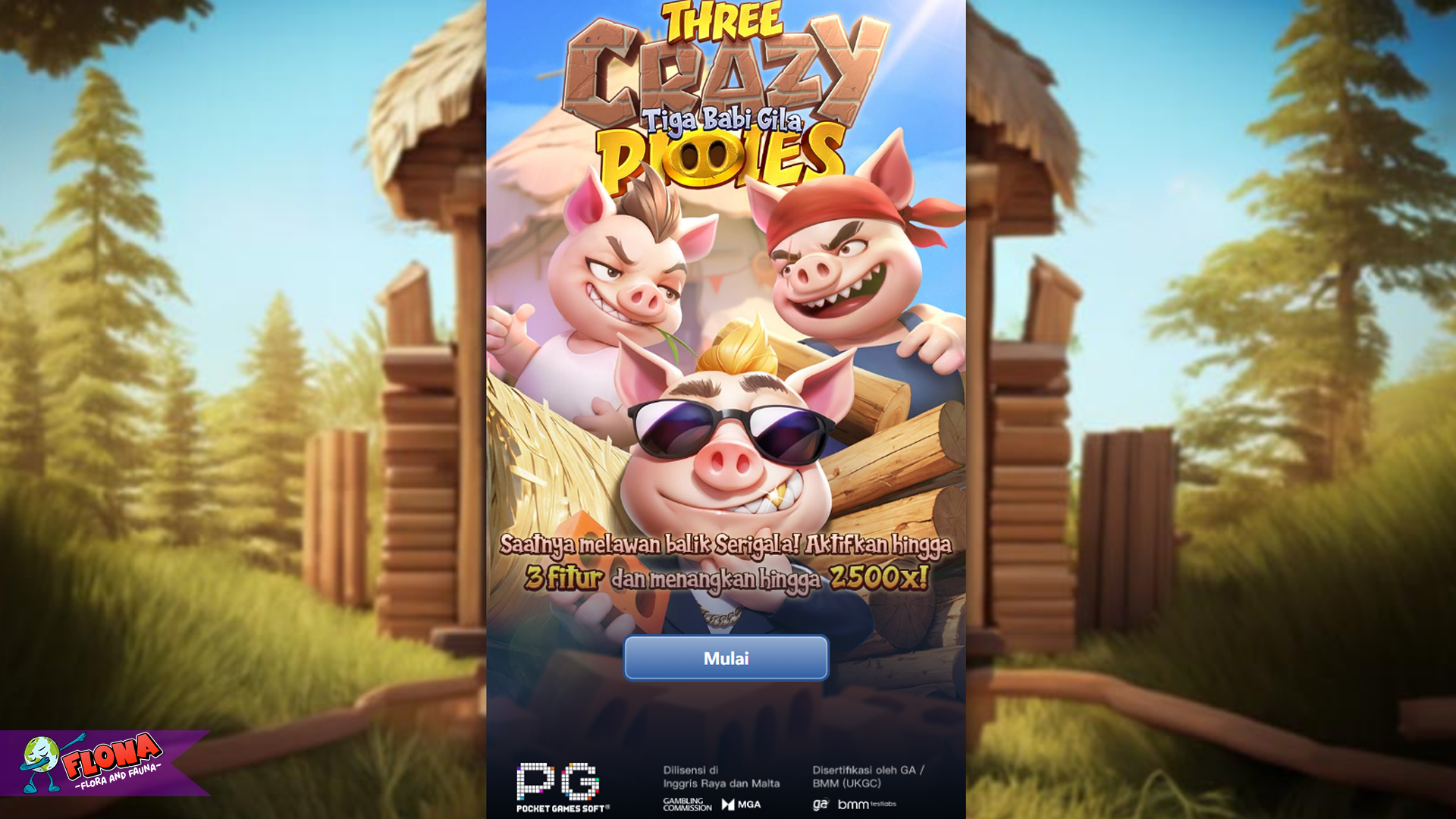 Ruby8000 Fitur Eksklusif Sentil Three Crazy Piggies Jadi Gacor